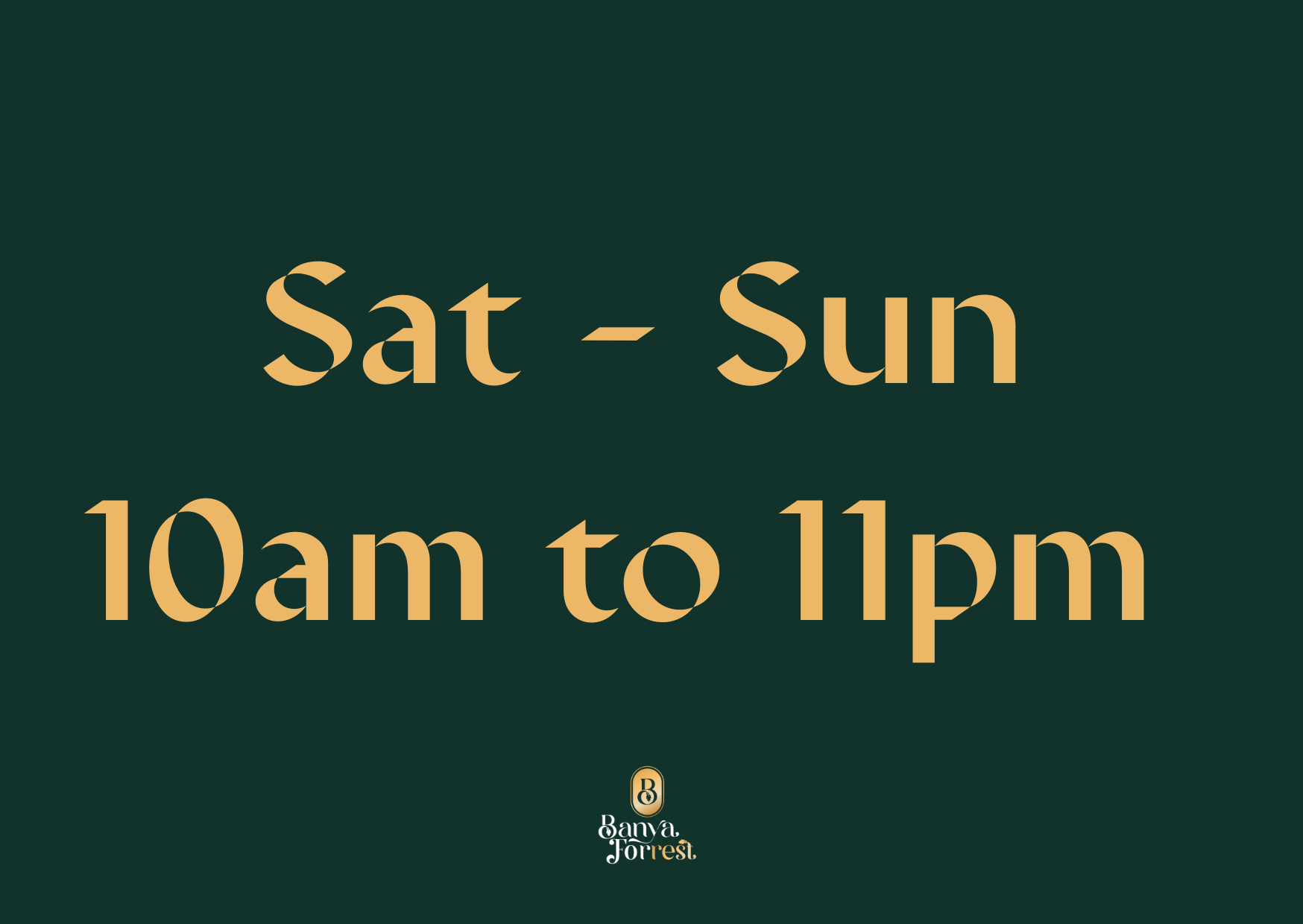 SATURDAY TO SUNDAY ENTRY (10AM - 11PM)