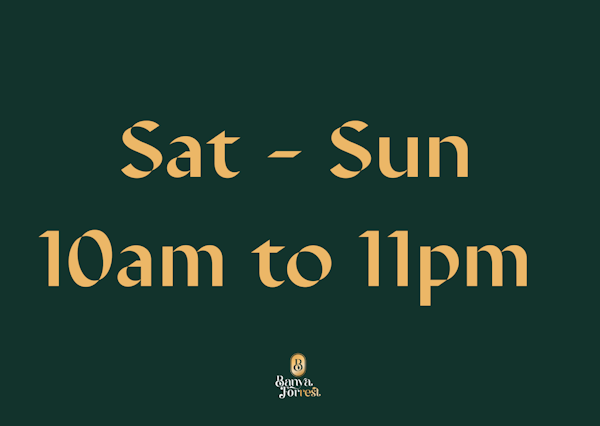 SATURDAY TO SUNDAY ENTRY (10AM - 11PM)