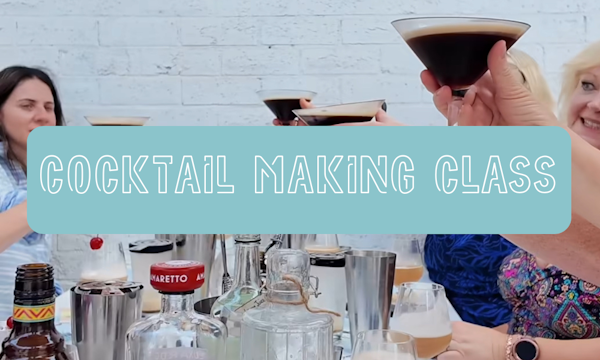 Cocktail Making - Sip & Soak Event (6th December)