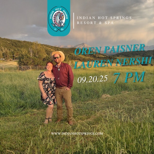 Oren Paisner & Lauren Nershi | Saturday, September 20 | 7:00 PM