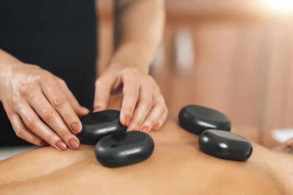 Deep Restorative Hot Stone Body Massage (55 minutes)