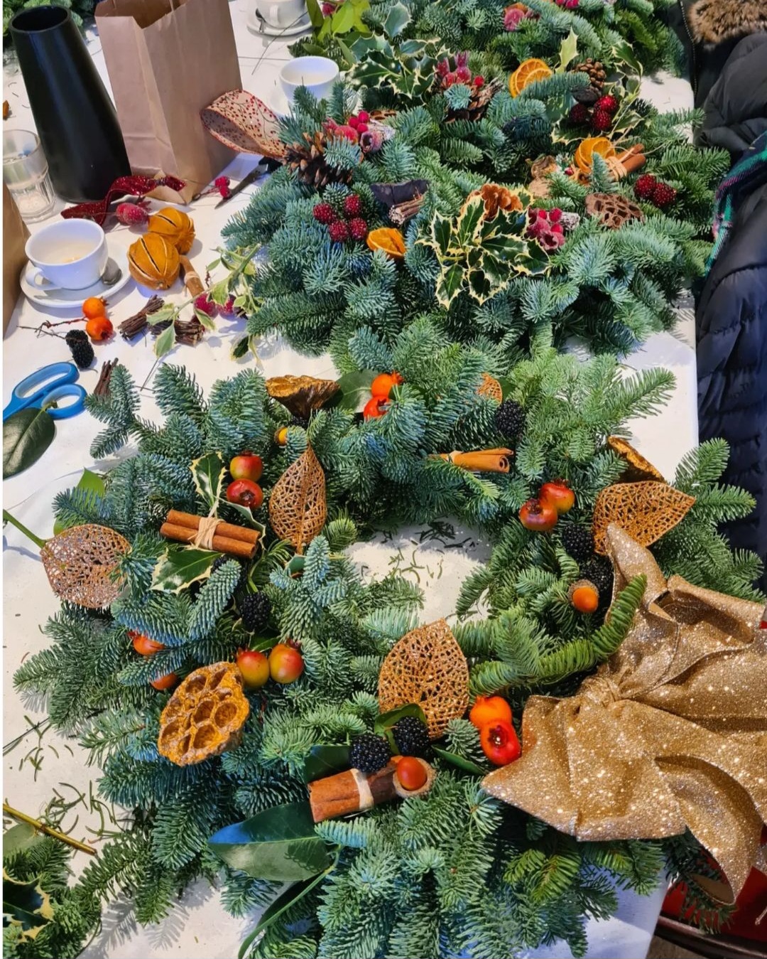 Christmas Wreath Making