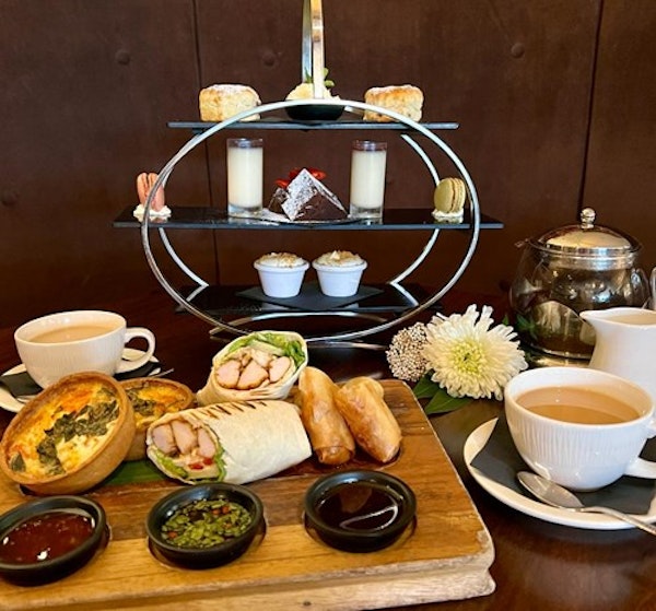 Sparkling  Asian Afternoon Tea for One