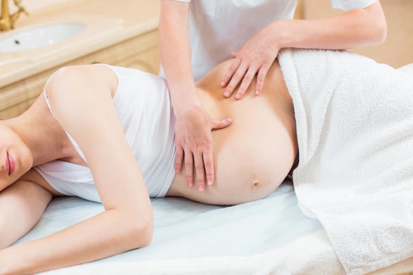 Maternity Back Massage