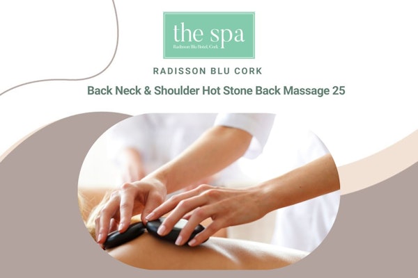 Back Neck & Shoulder Hot Stone Back Massage 25