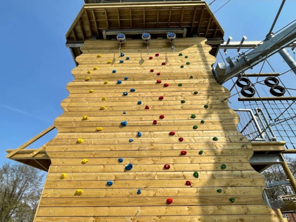 Adult Climbing Wall & Zip Line Experience