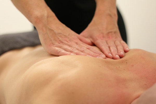 Muscle Relief Massage back of the body massage