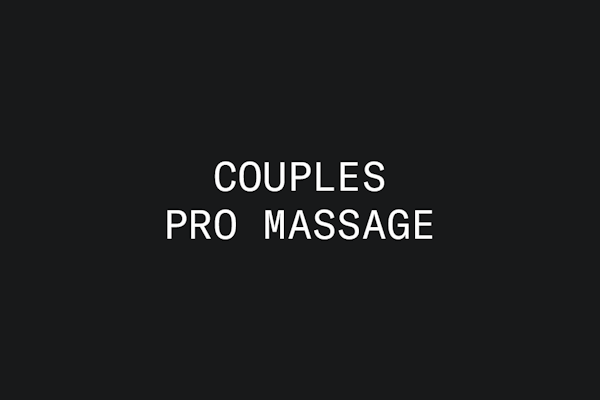 Couples Pro Massage