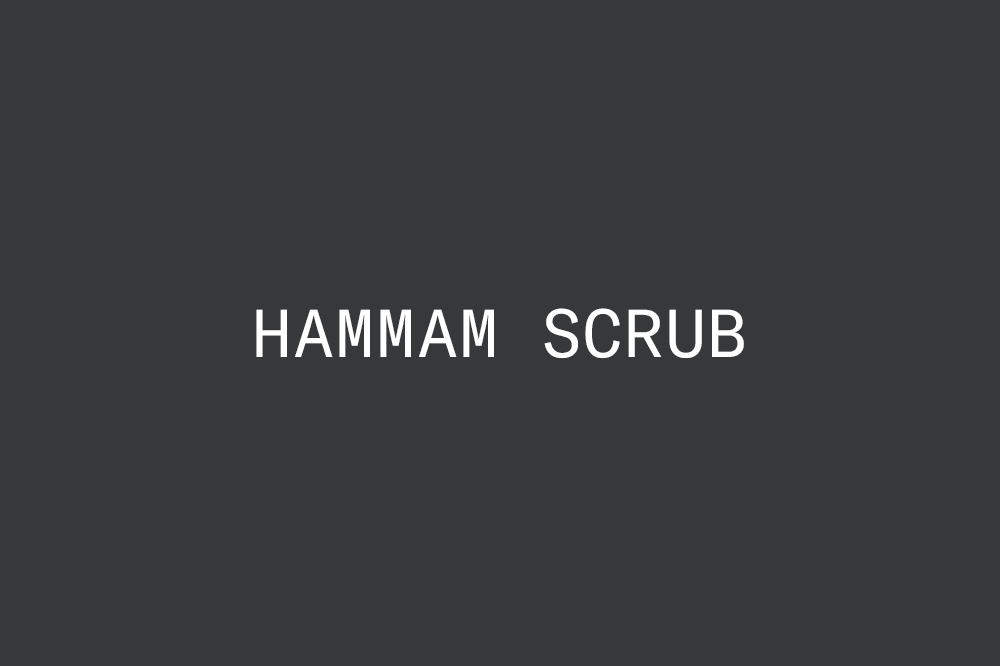 Hammam Scrub