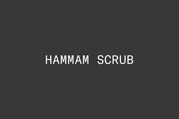 Hammam Scrub