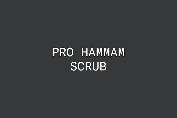 Pro Hammam Scrub