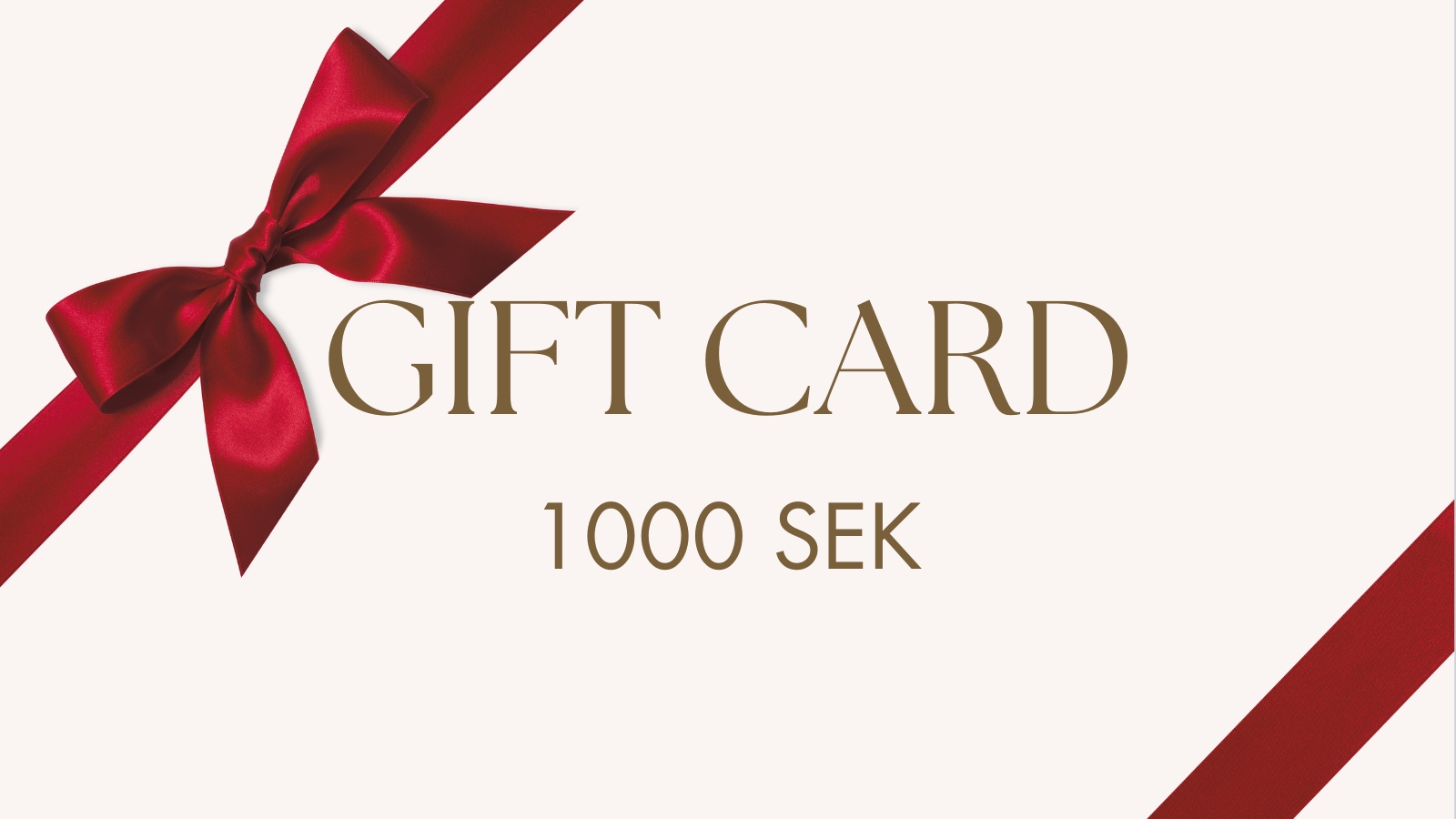 Gift Card 1000 SEK