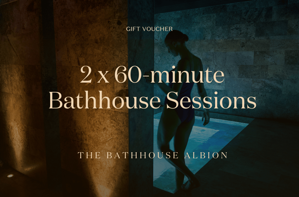 Gift | Couples 2x 60-minute Bathhouse Session