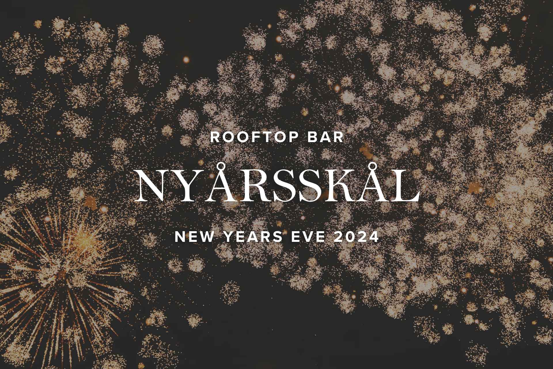 Nyårsskål | Rooftop Bar | 2024/2025