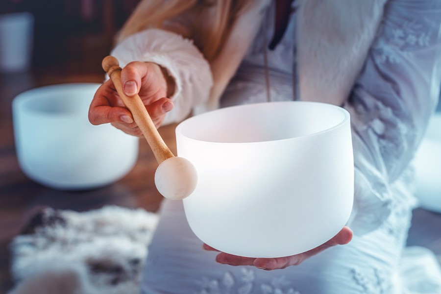 Aromatherapy Treatment with Crystal Bowls - 90 minutes