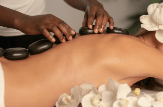 Hot Stones  Back Massage