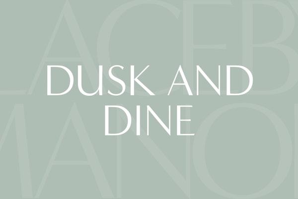 Dusk and Dine Spa Afternoon