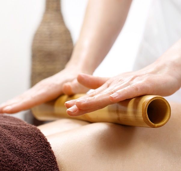 Heated Bamboo Back Massage