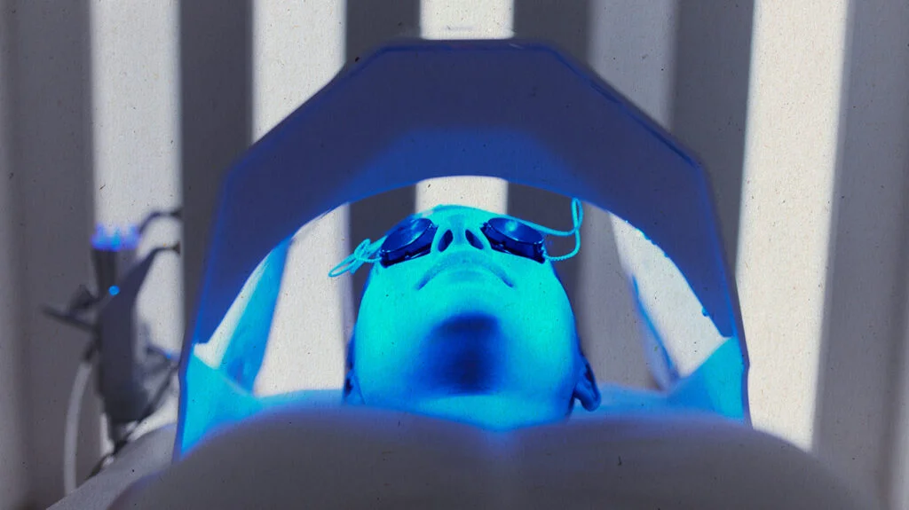 Purifying Skin Treatment with LED Light