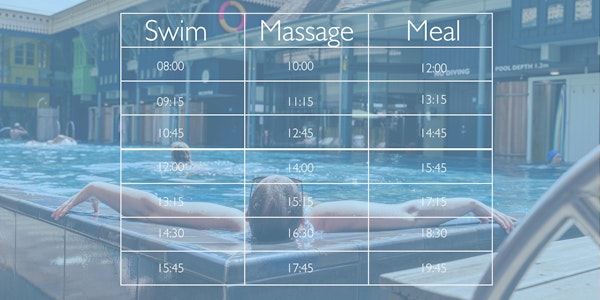 Swim, Massage & Meal (Friday - Saturday)