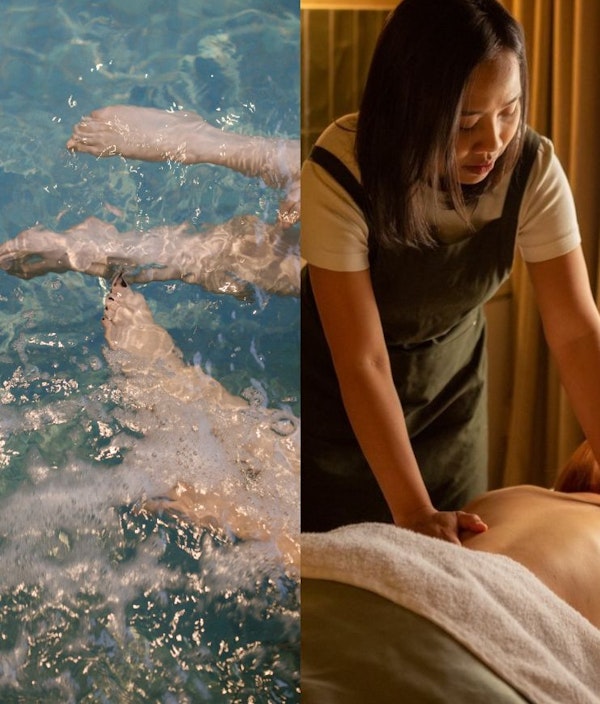 The Hiatus Massage (90 min) & Bathing