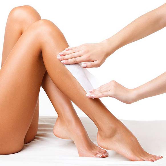 Half leg wax