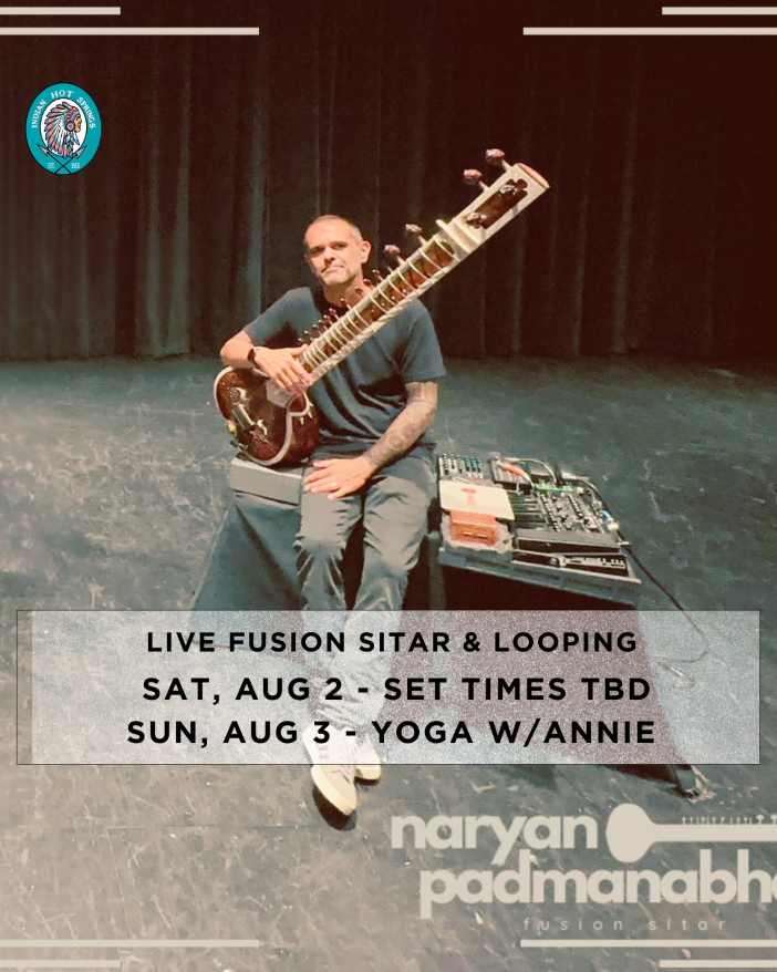 Naryan Padmanabha (Sitar) | August 2nd | 6:30 - 7:30 pm | Free