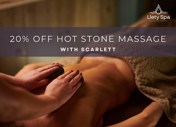 Discounted Hot Stones Back Massage