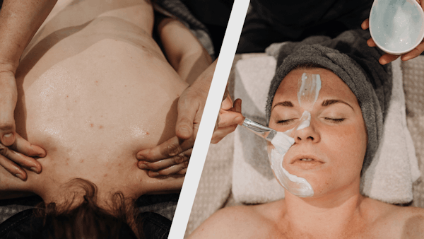 Aromatherapy Back Massage + Reviving Facial