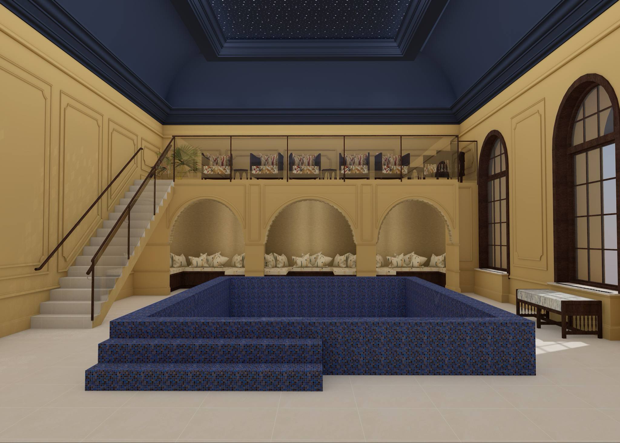 Spainngang /Spa entrance