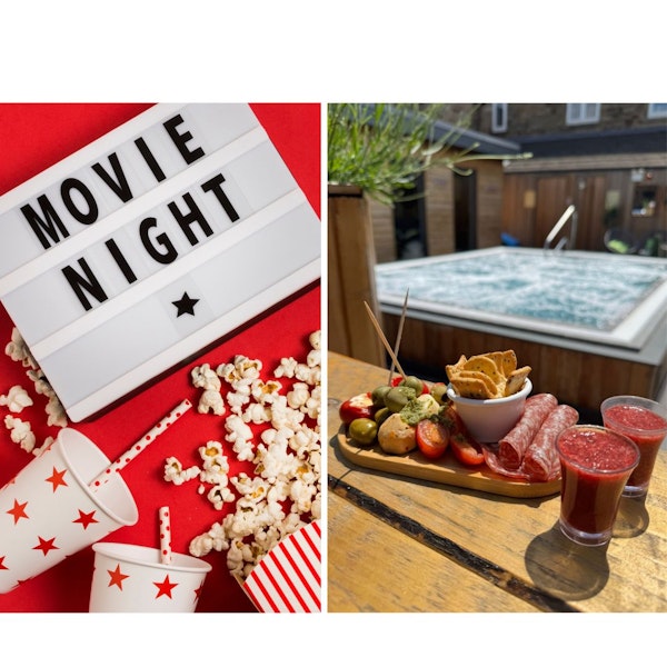 Outdoor Cinema + Spa Evening
