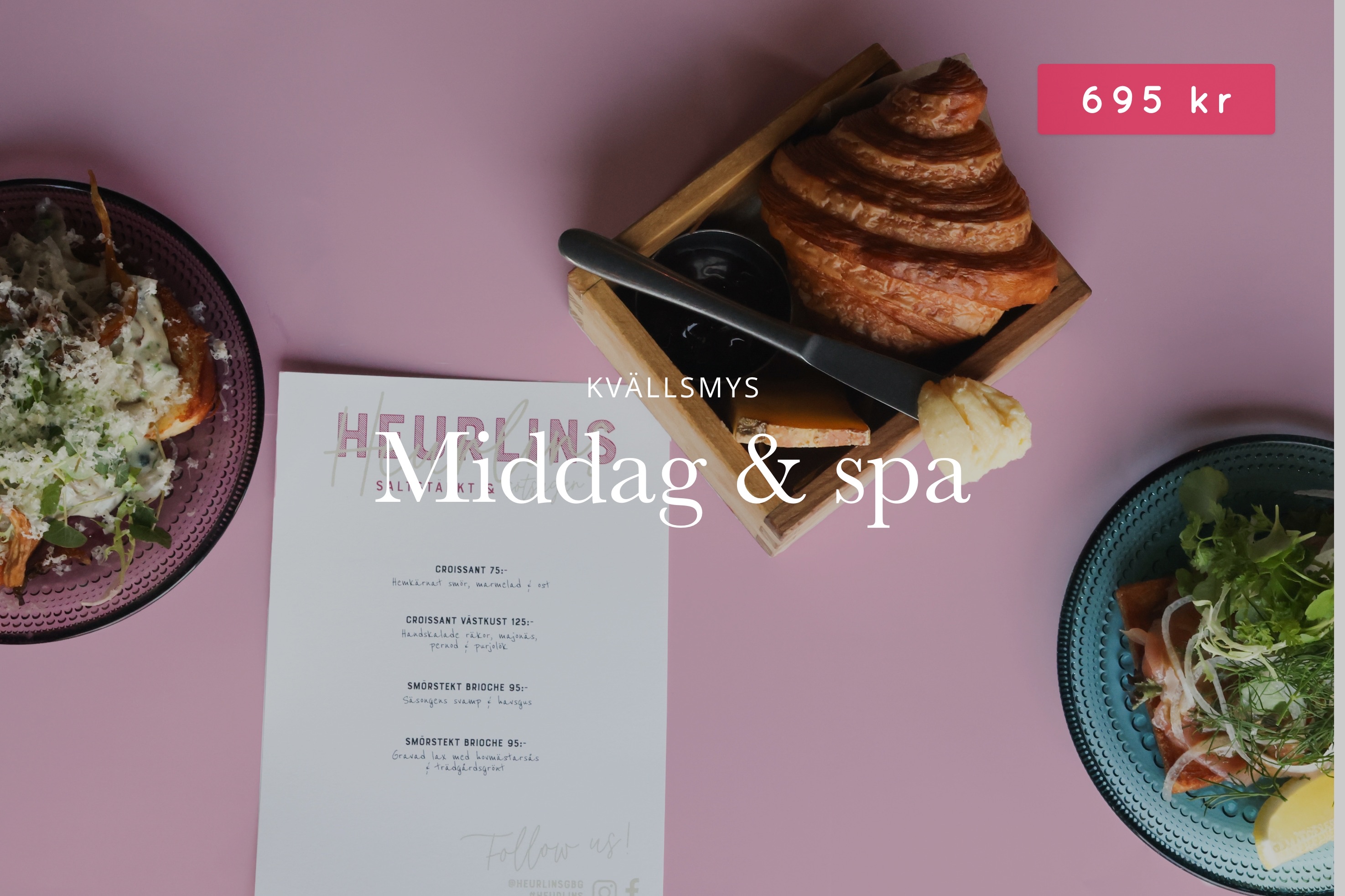 Kvällsmys med Spa & Middag på Heurlins
